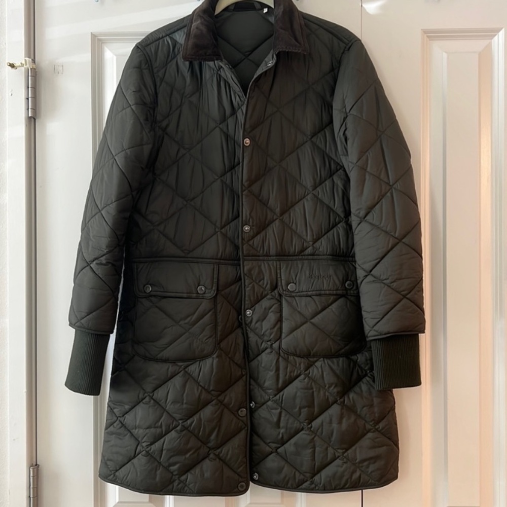 Barbour Green Quilted Jacket